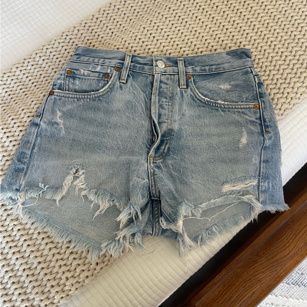 Agolde Parker Vintage Cut Off Short in Swapmeet